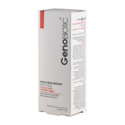 سرم آلفا و بتا هیدروکسی اسید ژنوبایوتیک Geno Biotic حجم 30 میل