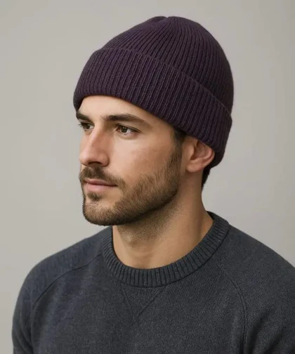 کلاه بافت بیسیک مردانه - 03252148