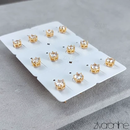 گوشواره مدل گل گوش برند سی ام 20122