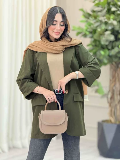 مانتو تک دکمه لیان