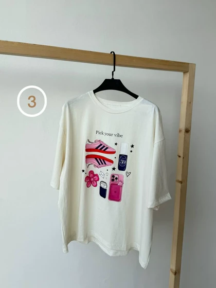 تیشرت باکسی Summer