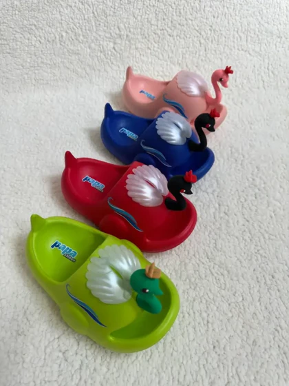 دمپایی بچه گانه مدل قو