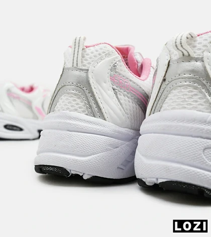 کفش کتانی زنانه سفید صورتی NEW BALANCE 530