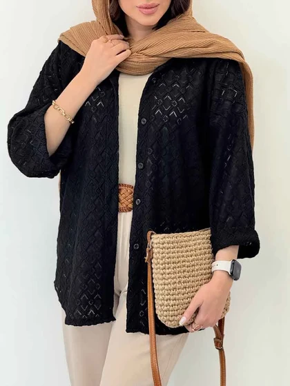 شومیز طرح لوزی سیما