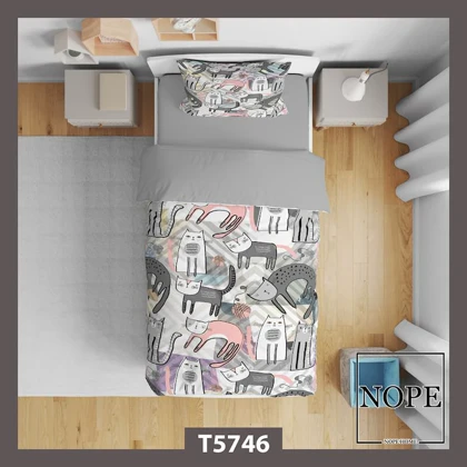 روتختی کودک طرح گربه ها مدل T5746