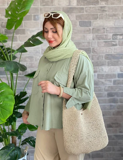 کت کراپی رنگی کد :Sh101