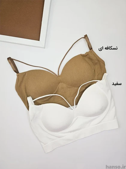 ست نیم‌تنه شورت کاپ‌دار کبریتی