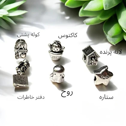 چارم دستبند پاندورا سری silver