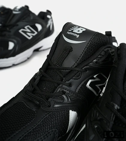 کفش کتانی مردانه و زنانه مشکی NEW BALANCE 530