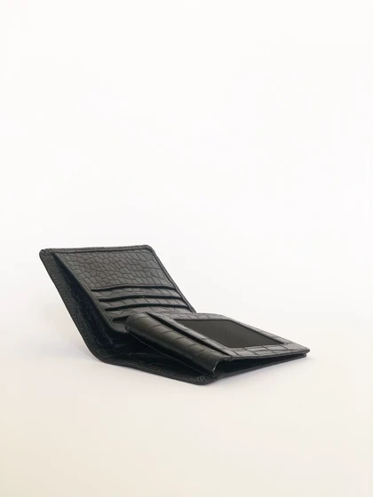 کیف پول جاکارتی چرم طبیعی Trento