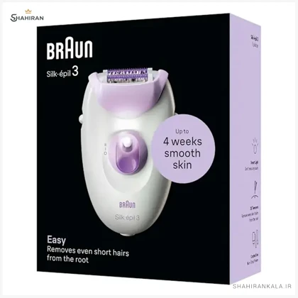 اپیلاتور براون مدل BRAUN SE3-000