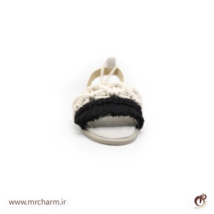 ست صندل و کیف دست بافت زنانه mrc2416-04