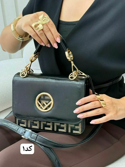 کیف زنانه چرمی ذلفا