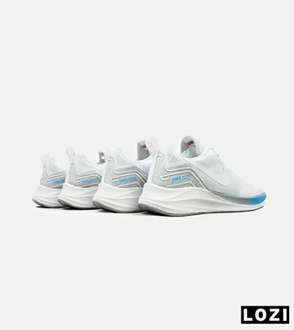 کفش کتانی مردانه و زنانه سفید Nike air zoom