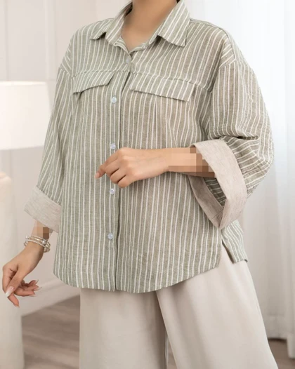 شومیز لینن شادی کد 29499