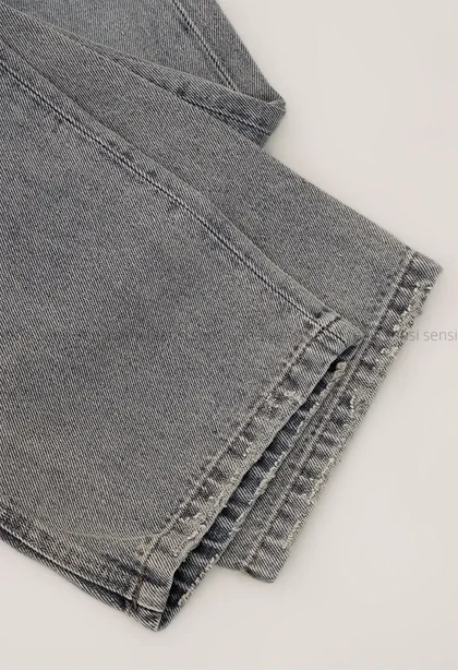 شلوار جین نیم بگ رگولارکد1005006