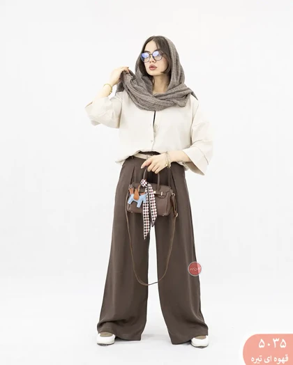 شلوار بگ آروا 5035