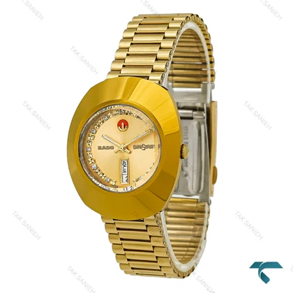 ساعت رادو DiaStar دیا استار مردانه طلایی Rado-7375-G