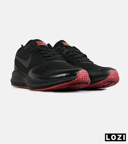 کفش کتانی مردانه و زنانه مشکی قرمز Nike guide 10 مدل 7633