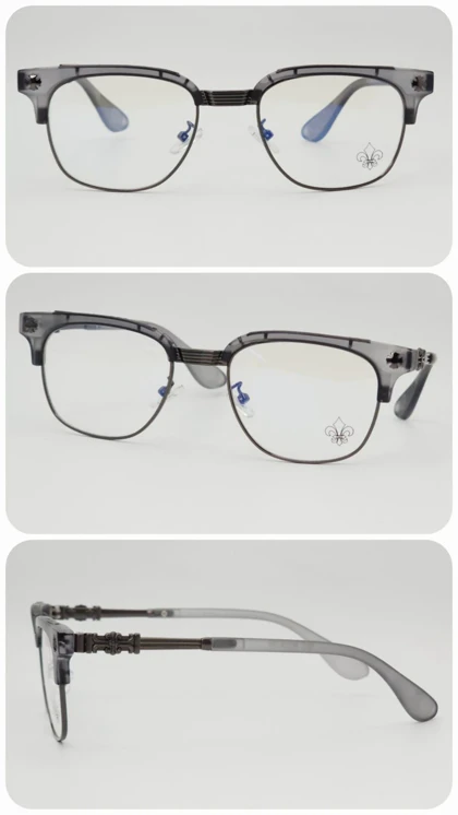 عینک آفتابی مردانه و زنانه کروم هارتز Chrome Hearts 9217 و عینک شب