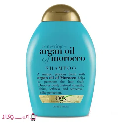 شامپو او جی ایکس مدل روغن آرگان argan oil حجم 385 میل