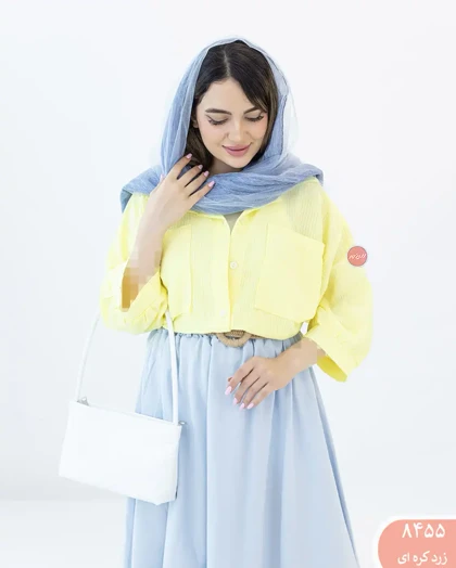 شومیزکراپ دوجیب 8455