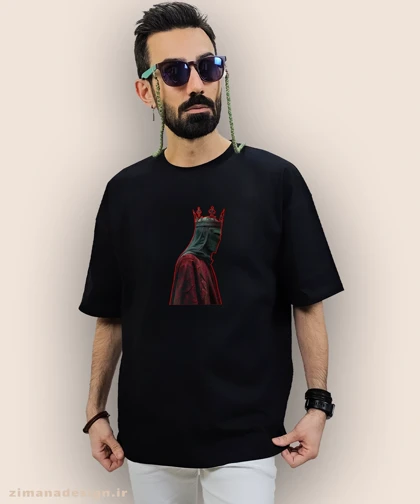 تیشرت لش مردانه و زنانه طرح کینگ کد 902