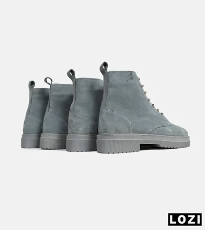 بوت مردانه طوسی BERSHKA