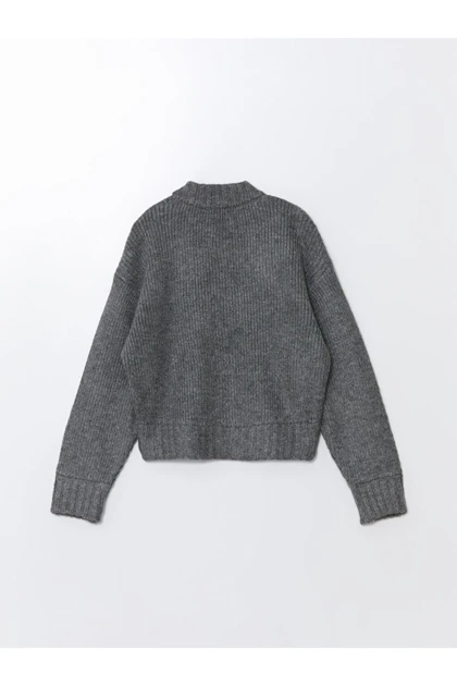 ژاکت کش باف پشمی زنانه اورجینال ال سی وایکیکی lc-waikiki