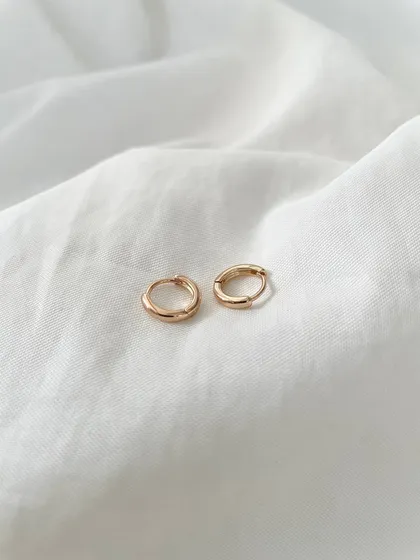 گوشواره حلقه‌ای ساده