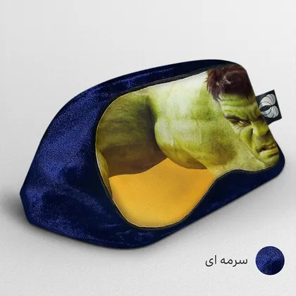 چشم بند بچگانه کاوا ماسک مدل هالک کد8