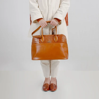 کیف دستی زنانه چرم یلسان مدل دنیز کد 003-GC