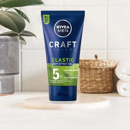 ژل حالت دهنده مو نیوآ مدل Elastic Matt Effect شماره 5 حجم 150ml