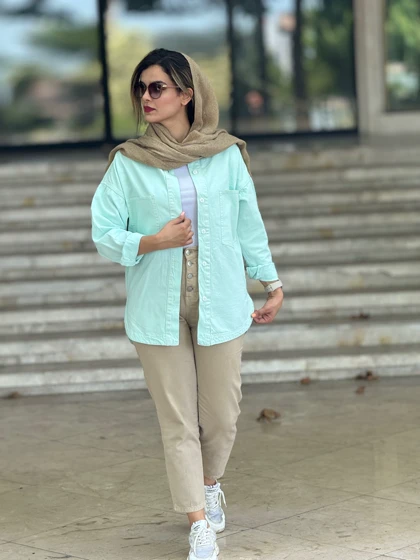 کتان رنگی منگو