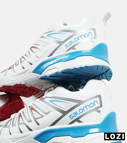 کفش کتانی بزرگ پا سفید قرمز ابی سالومون Salomon X ULTRA