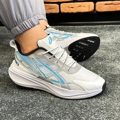 کتانی مردانه مدل اسیکس ASICS رنگ سفید آبی