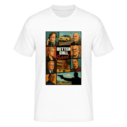 تیشرت طرح سریال بهتره با سال تماس بگیری better call saul