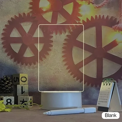 چراغ خواب سه بعدی قلم دار