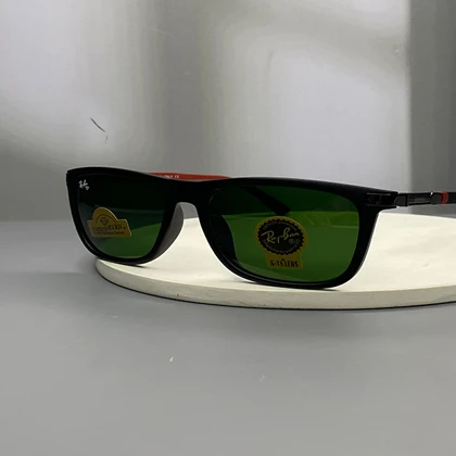 عینک آفتابی ری‌بن با فریم فلزی و لنز شیشه سنگ UV400 Ray-Ban