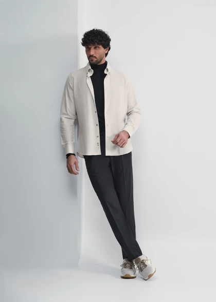 پیراهن یقه دکمه دار 2520106