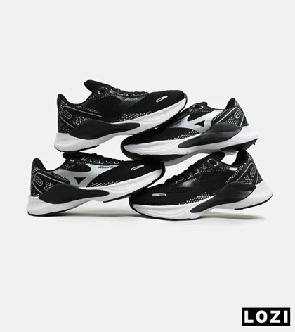 کفش کتانی مردانه مشکی MIZUNO wave rider 24
