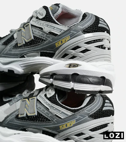 کفش کتانی مردانه و زنانه طوسی مشکی New Balance 1906R مدل 7363