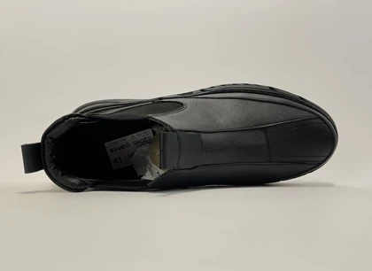 بوت ساق‌دار مردانه چرمی