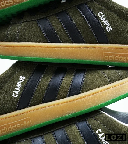 کفش کتانی مردانه سبز ADIDAS Campus
