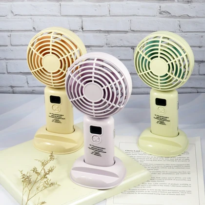 پنکه همراه مدل دستی و رومیزی کد GLnd00015 ظرفیت 500 میلی آمپر ساعت