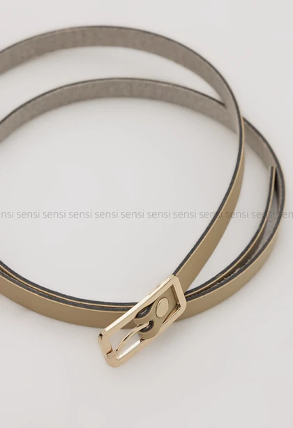 کمربند چرم باریک یک سانت کد1004577