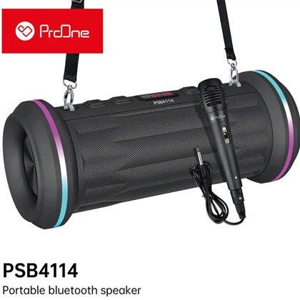 اسپیکر بلوتوثی پرووان Proone مدل PSB4114 با نور RGB