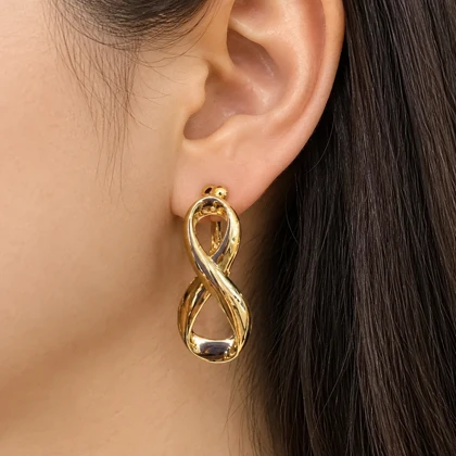 گوشواره ژوپینگ کد gm555گالری زیور آلات آوآرین