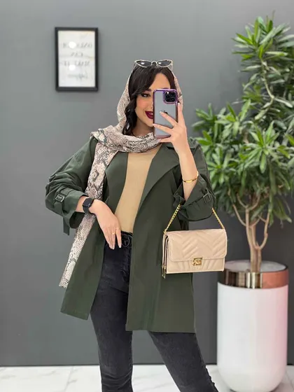 مانتو لینن پشت ژیله