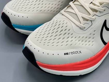 کتانی نایکی آلفا زوم رانر کرم نارنجی/Nike alpha zoom